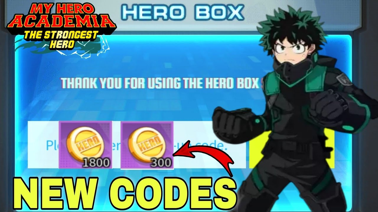 Unlock Rewards Now! Latest MHA Strongest Hero Codes Revealed!